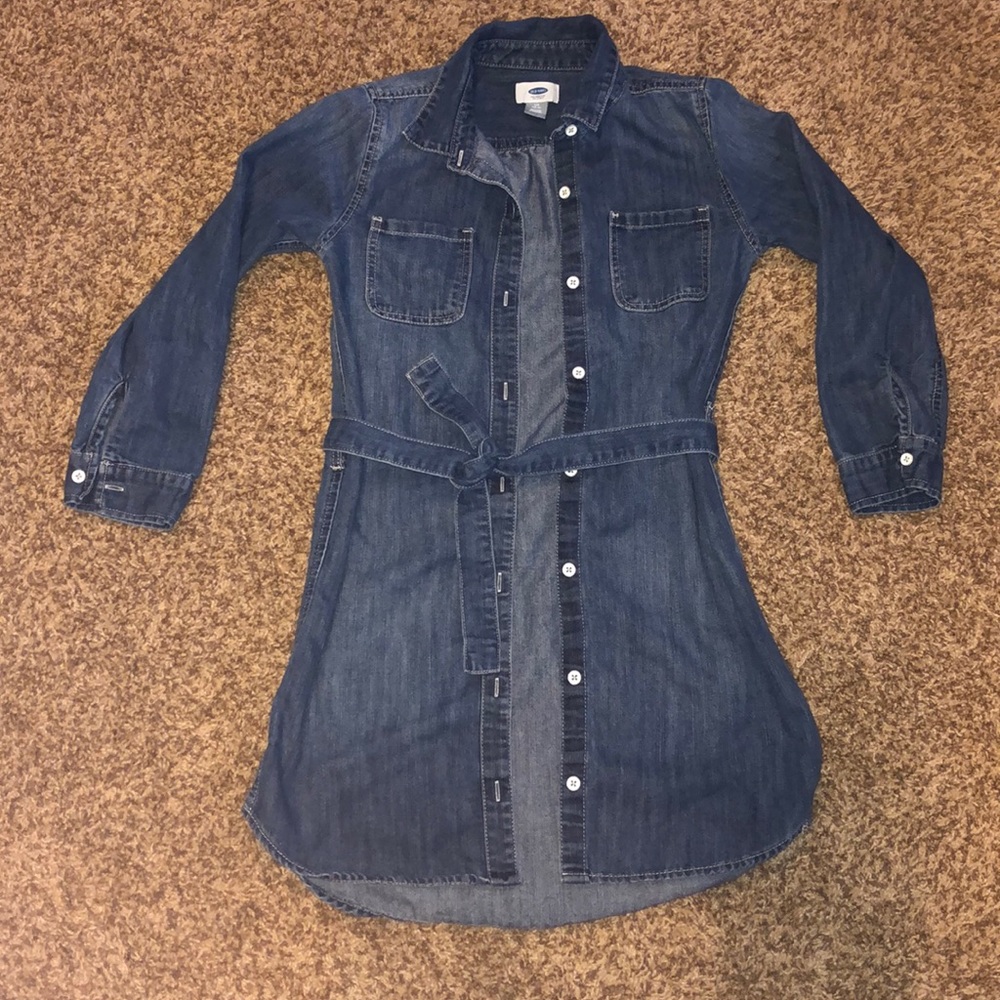 Girls Denim Dress